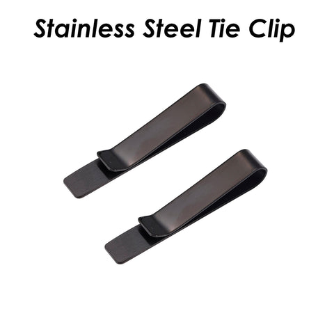 Stainless steel Tie Clip Blanks, Tie Clip Gold Silver, Blank Tie Bar, Stamping Blanks, Tile Clip for Personalize Making