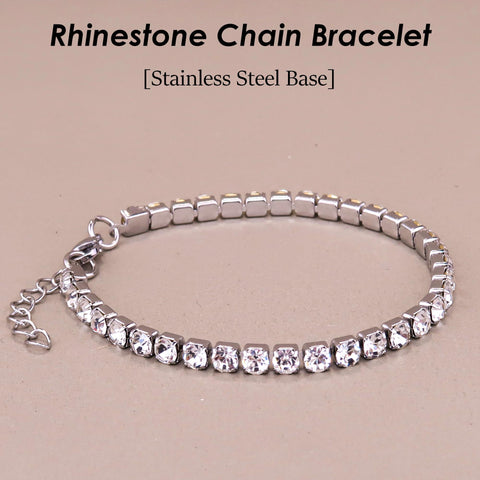 20 x Stainless Steel Cup Chain Connectors Gold Silver, End Caps for Rhinestone Chain