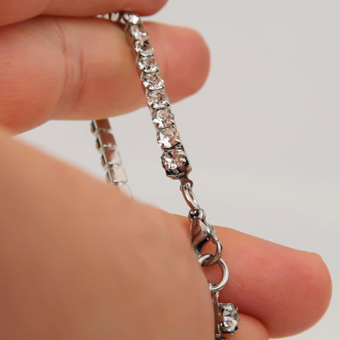 20 x Stainless Steel Cup Chain Connectors Gold Silver, End Caps for Rhinestone Chain
