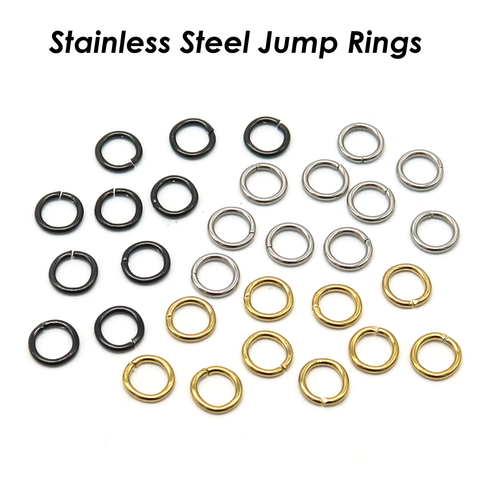 Custom Order: Stainless Steel Necklace Chains and Jump Rings
