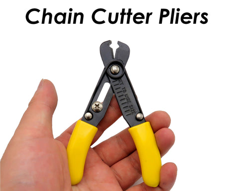 Chain Cutter Plier, Wire Cutting Pliers, Handmade Jewelry Making Tools EASY to Open Chain Links