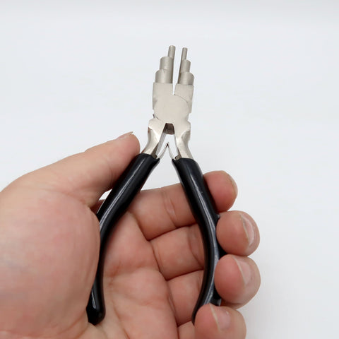 6 Step Wire Looping Pliers, Bail Making Pliers, DIY Beading Tools, Wire Bending Tool for Jewelry Making