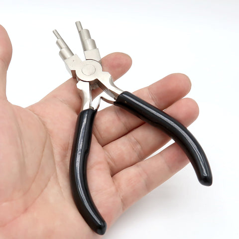 6 Step Wire Looping Pliers, Bail Making Pliers, DIY Beading Tools, Wire Bending Tool for Jewelry Making