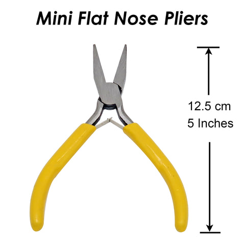 Flat Nose Plier, Jewelry Pliers, Flatten Tool for Jewelry Making, Handmade Jewelry Tools