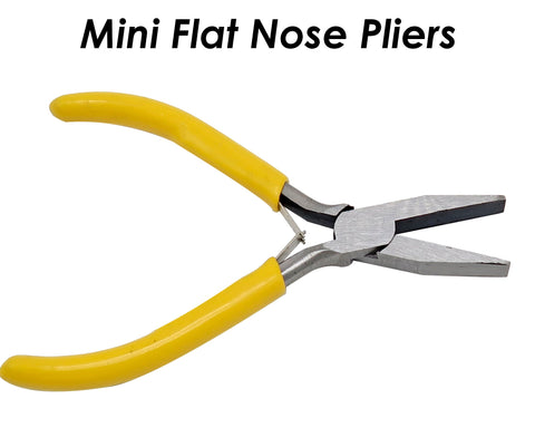 Flat Nose Plier, Jewelry Pliers, Flatten Tool for Jewelry Making, Handmade Jewelry Tools