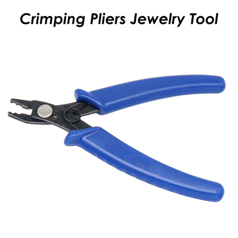 Crimping Pliers for Crimp Beads & Tubes, Crimp Pliers with Angled Nose, Pliers for Crimp Beads, DIY Jewelry Making Tools