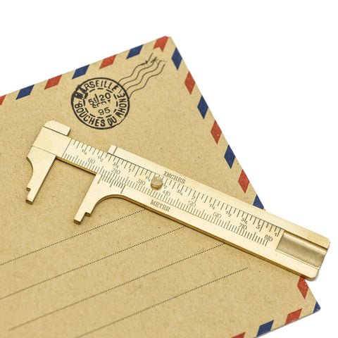 Brass Sliding Gauge Caliper Millimeter Bead Measuring Tools, Slide Guge, Slide Callipers