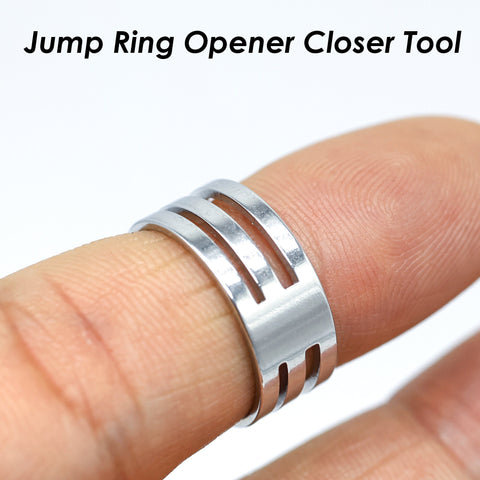 Jump Ring Opener Closer, Jewelry Making Tool for Opening or Closing Jump Rings, Stainless Steel Beading Tool