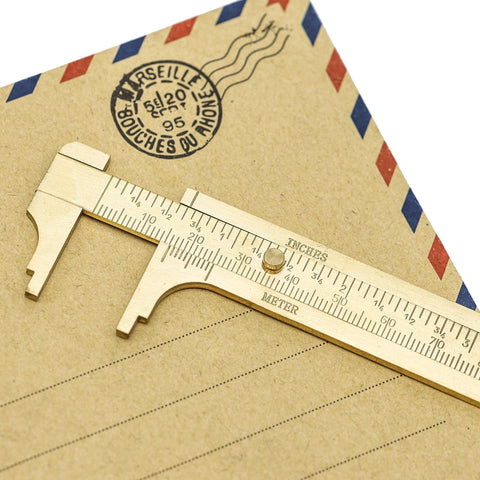 Brass Sliding Gauge Caliper Millimeter Bead Measuring Tools, Slide Guge, Slide Callipers