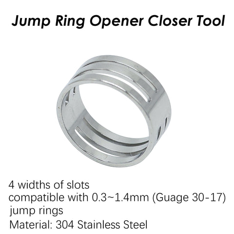 Jump Ring Opener Closer, Jewelry Making Tool for Opening or Closing Jump Rings, Stainless Steel Beading Tool