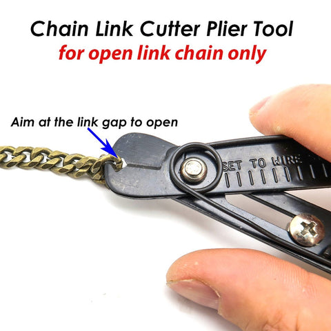 Chain Cutter Plier, Wire Cutting Pliers, Handmade Jewelry Making Tools EASY to Open Chain Links