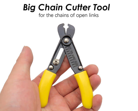 Chain Cutter Plier, Wire Cutting Pliers, DIY Jewelry Making Tool EASY to Open Chain Links, Big Chain Cutter for The chains of Open Links